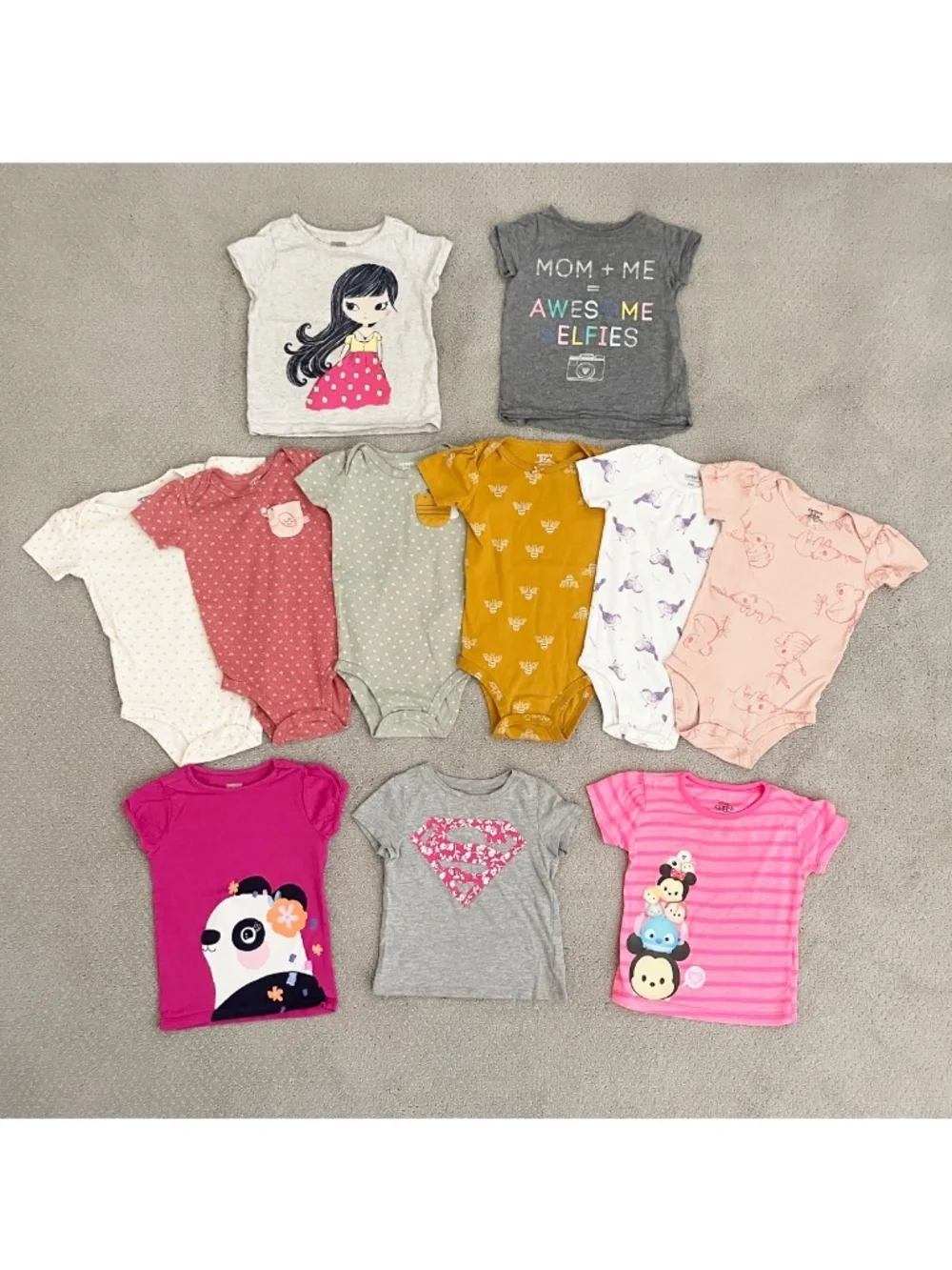 24 Month and 2T Toddler Girl Clothing Bundle ~ Gymboree, Carter's, Old Navy